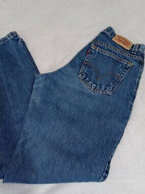 Levi's Jeans 550 Relaxed Fit Tapered Leg Mom High Waist Jeans Size 10 L 30x32